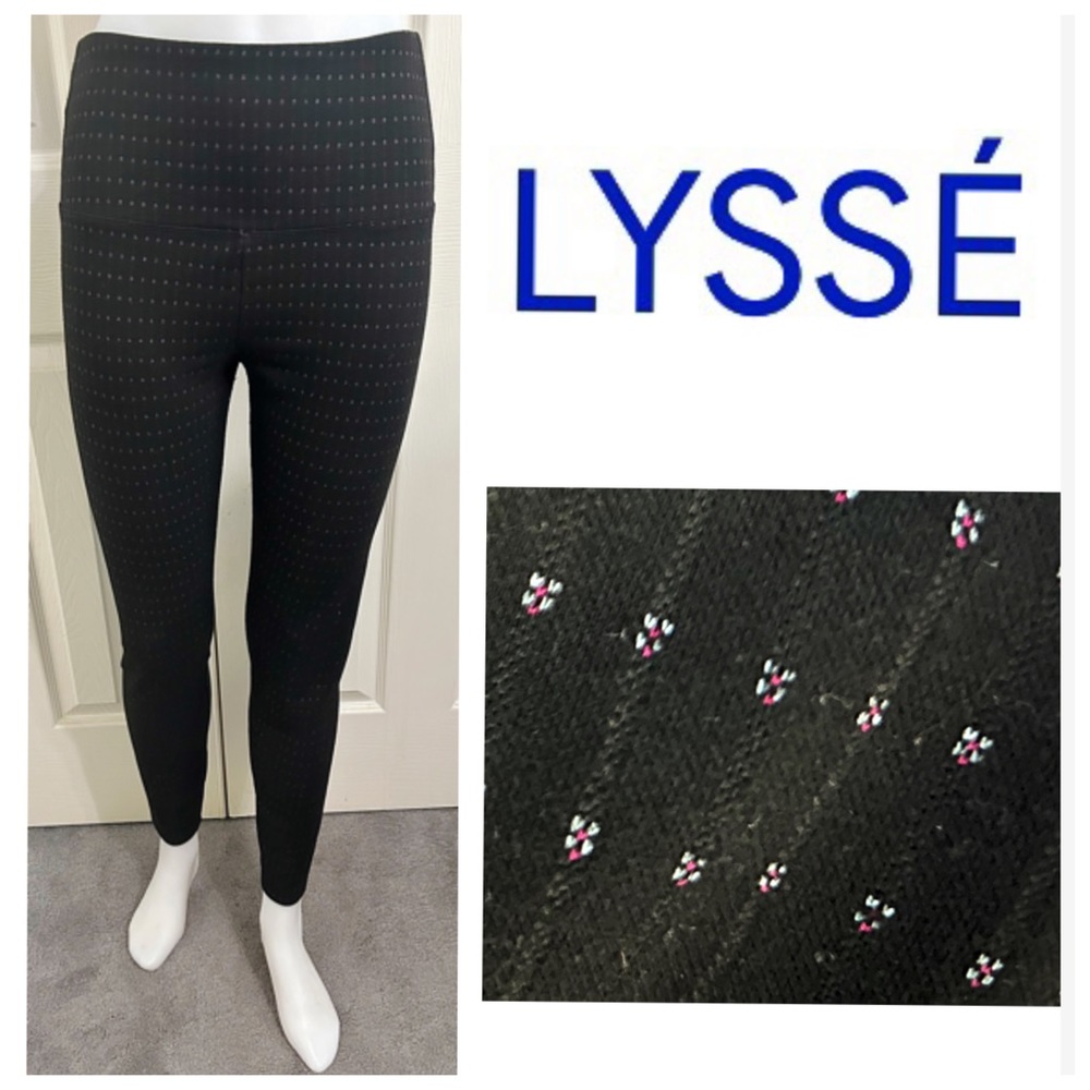 LYSSE’ New York Concealed Slimming High Waisted Ankle Fit Leggings, Size Medium